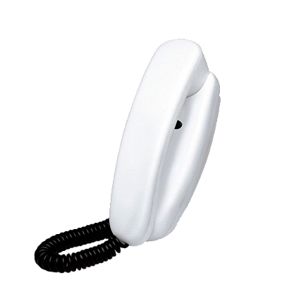 Interfone HDL LD AZ 01 Universal 2 Fios Branco