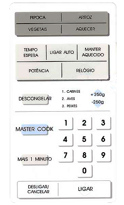 Membrana para Micro-ondas MW 1400 S/Dourar CCE