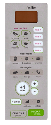 Membrana Micro-ondas Consul CMD 20 AB 2116024 Sem Relevo