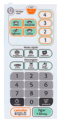 Membrana Micro-ondas Consul CMP 25 Sem Relevo 2116016