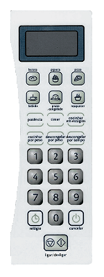 Membrana Micro-ondas Consul CMS 18 BBHNA Sem Relevo