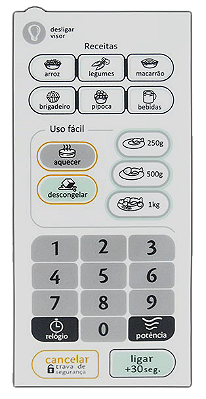 Membrana Micro-ondas Consul CMS 26 Sem Relevo 2116019