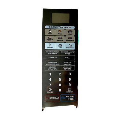 Membrana Micro-ondas LG MH 7049 C Sem Relevo 2126031