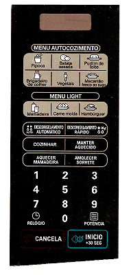 Membrana Micro-ondas LG MS 3046 SP Adesiva 2126029