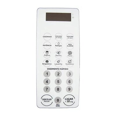 Membrana Micro-ondas Midea MM 20EL 1VWBC Painel Controle