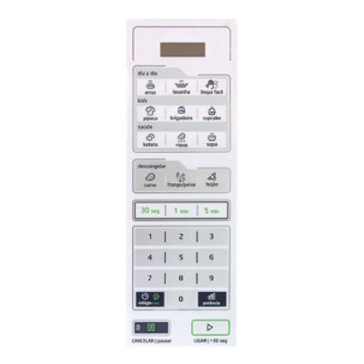 Membrana Micro-ondas Midea MTFB 41 MTFB 42 Sem Relevo