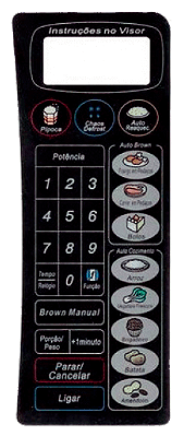 Membrana Micro-ondas Panasonic NN 6958 Family Plus 2128010