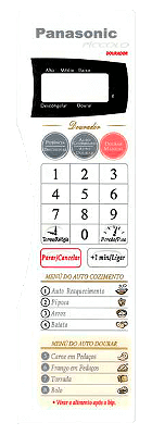 Membrana para Micro-ondas NN G 43 C Panasonic
