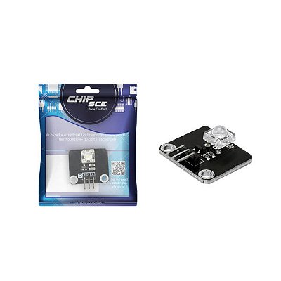 Módulo Arduino Sensor LED Piranha Branco 010-0209