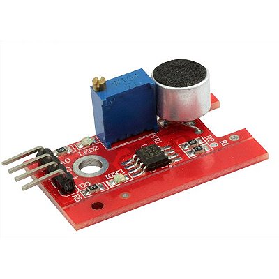 Modulo Sensor de Som Microfone LM393 3.3-5V Digital