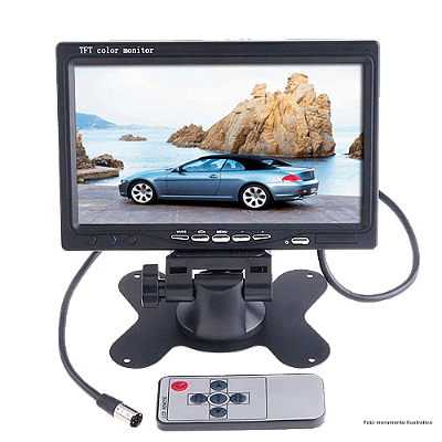 Monitor LCD 7 Polegadas