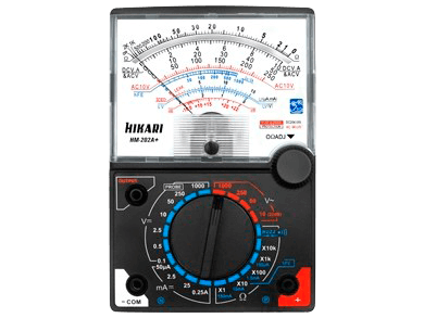 Multímetro Analógico HM-202A Hikari