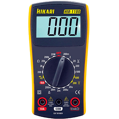 Multímetro Digital HM-1100 Hikari