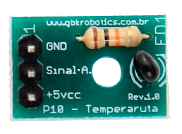 Modulo Sensor de Temperatura NTC 10K P10 Arduino