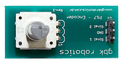 Módulo Encoder Rotativo 360º P17 Gbk