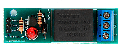 Modulo Rele 1 Canal 10A 5VDC Modelo P9