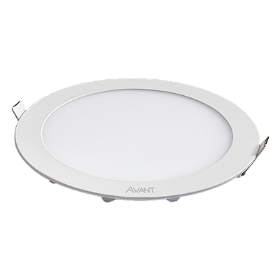 Painel LED 18W Redondo Embutir Branco Frio 6500K Avant