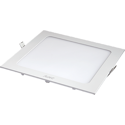 Painel LED Embutir Quadrado 24W 6500K Bivolt Avant