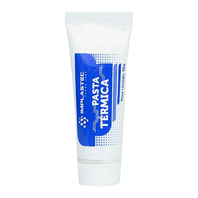 Pasta Térmica Implastec Silicone 50g Alta Condutividade
