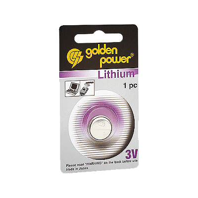 Pilha Bateria Lithium 3V CR 1620 Good Power
