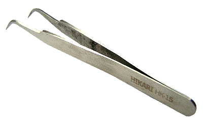 Pinça Ponta Curva 120mm HK 15 Hikari