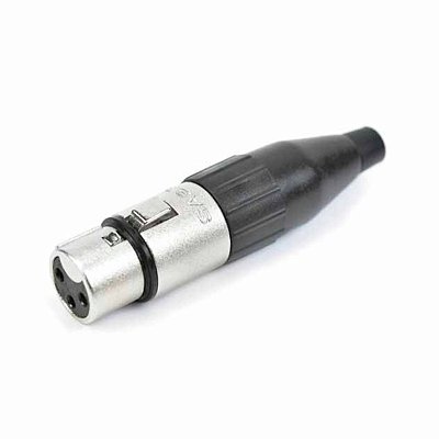 Pino Cannon XLR Fêmea 3 Pinos SA2X Santo Angelo