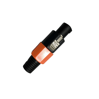 Conector Speakon Macho 4 Vias Para Cabo Profissional