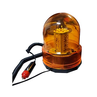 Sinalizador Giroflex Luminoso MXT 90 LEDs 12/24V Magnético À Prova D'água