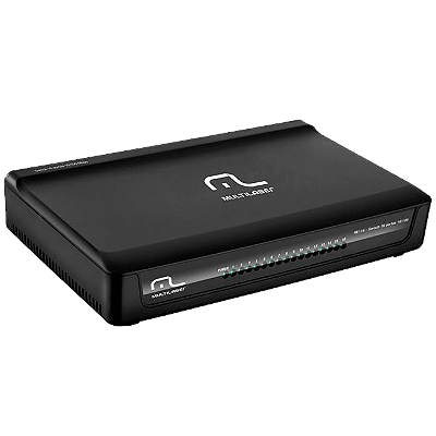 Switch 16 Portas 10/100 Mini Multilaser