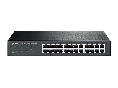 Switch de Mesa 24 Portas 10/100/1000 TL-SG-1024D TP-LINK
