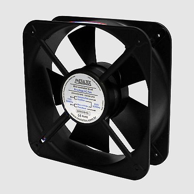 Ventoinha 200x200x60mm Bivolt Metaltex