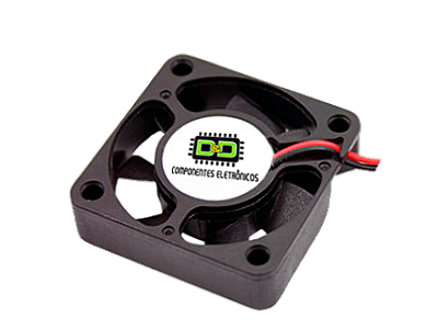 Ventoinha 40x40x10mm 12V 0.12A 7500 RPM