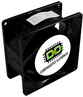 Ventoinha 80x80x38mm Bivolt Cooler Resfriamento