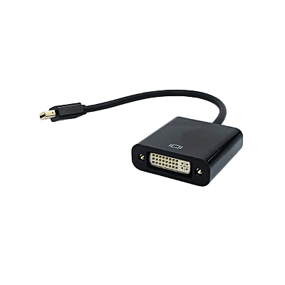 Conversor Mini DisplayPort para DVI Fêmea 15cm Full HD ROXLINE