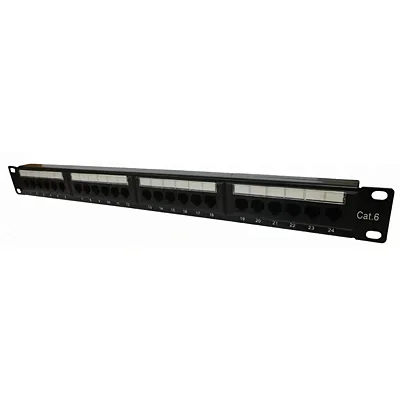 Patch Panel 24 Portas Cat.6 com Guia WT-2178C-110-24P Seccon