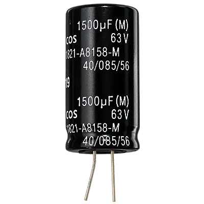 Capacitor Eletrolitico Epcos B41888 1500uF 63V Radial