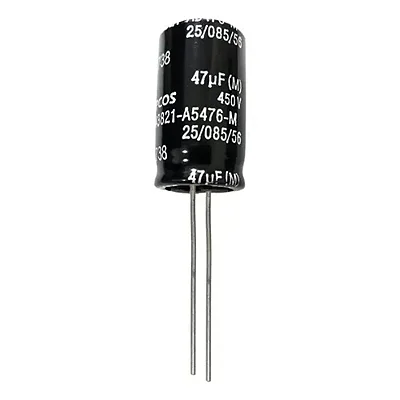 Capacitor Eletrolitico Epcos 47uF 450V