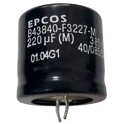 Capacitor Eletrolitico Epcos 220uF 385V
