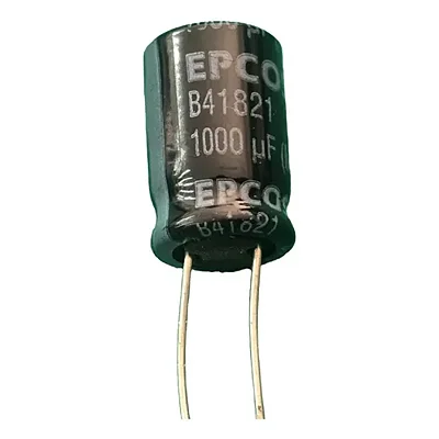 Capacitor Eletrolitico Epcos B41821 1000uF 16V 10x16mm