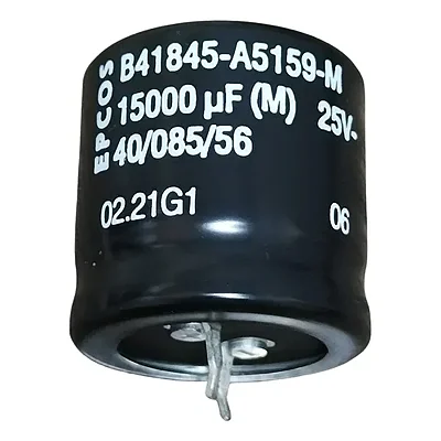 Capacitor Eletrolitico Epcos 15000uF 25V 25x40mm