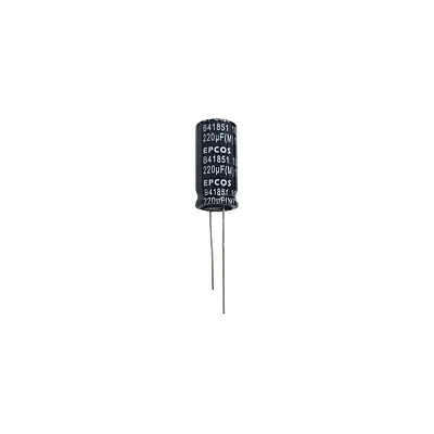 Capacitor Eletrolitico Epcos B41851 220uF 100V 12,5x25mm