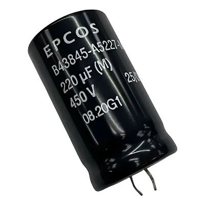 Capacitor Eletrolitico Epcos B43845A5227M0 220uF 450V
