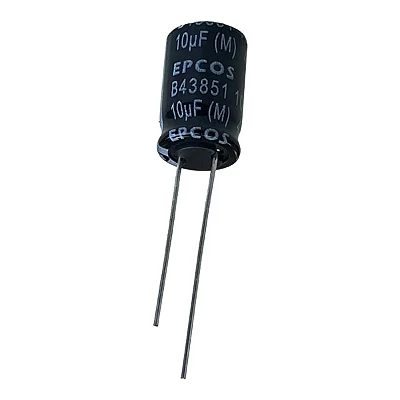 Capacitor Eletrolítico Epcos B43851F9106MO 10uF 400V
