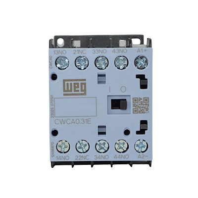 Mini Contator Auxiliar Weg CWCA 31-3NA+ 1NF 24VAC