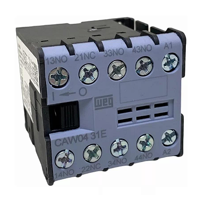 Mini Contator Auxiliar Weg CAW04-22-2NA+2NF 110V