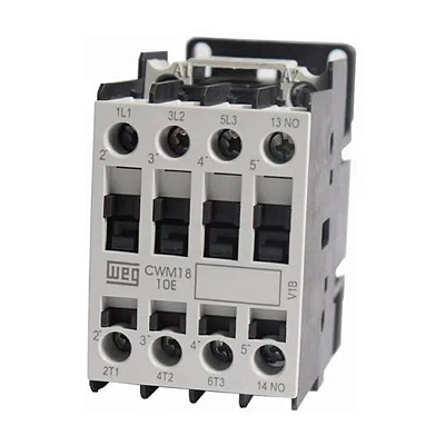 Contator Weg CWM 65A 1 NA+ 1NF 220V 50/60HZ D23