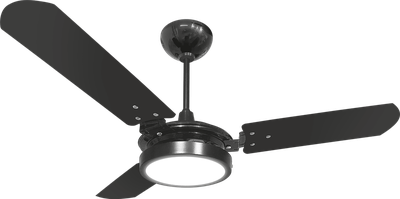 Ventilador De Teto Valen Led Preto 220V Ventex