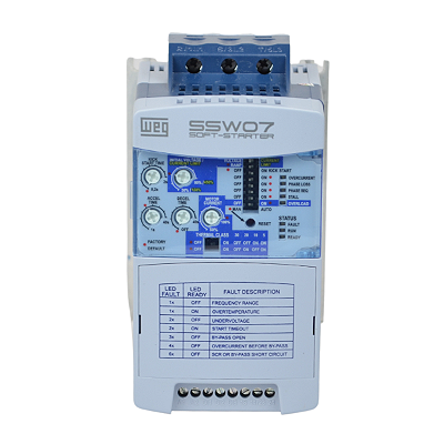 Soft Starter Weg SSW07 24A 7,5CV 220V 15CV 380V
