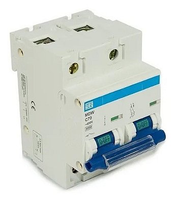 Disjuntor Bipolar Mdw-c 70A 5ka Weg