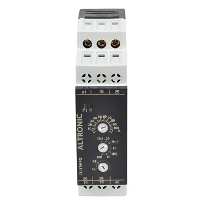 Altronic Rele Temporizador Multiescala 24Vcc/220Vac TEI0103